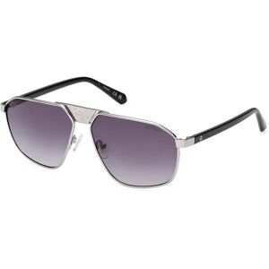 Guess Gu00086 Sunglasses Shiny Gunmetal / Gradient Smoke One Size Men Guess Gu00086 Sunglasses Shiny Gunmetal / Gradient Smoke One Size Men