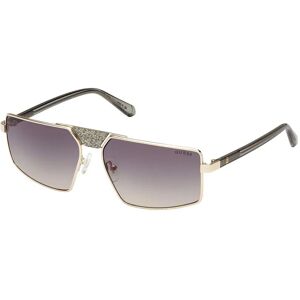 Guess Gu00087 Sunglasses Gold / Gradient Green One Size Men Guess Gu00087 Sunglasses Gold / Gradient Green One Size Men