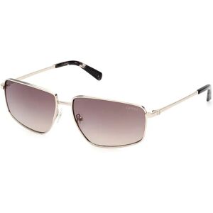 Guess Gu00088 Sunglasses Gold / Brown Mirror One Size Men Guess Gu00088 Sunglasses Gold / Brown Mirror One Size Men