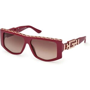 Guess Gu7914 Woman Sunglasses Shiny Bordeaux / Brown Mirror One Size Women Guess Gu7914 Woman Sunglasses Shiny Bordeaux / Brown Mirror One Size Women
