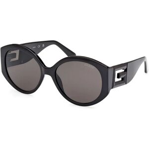Guess Gu7917 Woman Sunglasses Shiny Black / Smoke One Size Women Guess Gu7917 Woman Sunglasses Shiny Black / Smoke One Size Women