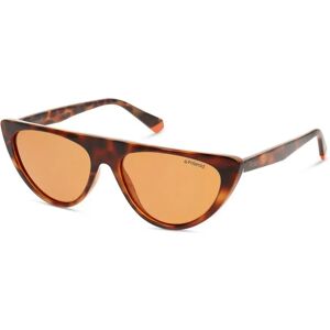 Polaroid Pld6108sl9g Woman Polarized Sunglasses Havana Orange One Size Women Polaroid Pld6108sl9g Woman Polarized Sunglasses Havana Orange One Size Women