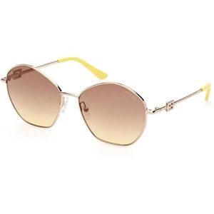Guess Gu7907 Woman Sunglasses Gold / Gradient Brown One Size Women Guess Gu7907 Woman Sunglasses Gold / Gradient Brown One Size Women