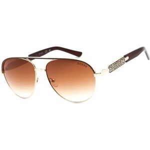 Guess Gf0287-32f Woman Sunglasses Golden One Size Women Guess Gf0287-32f Woman Sunglasses Golden One Size Women