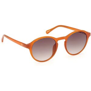 Guess Gu00062 Polarized Sunglasses Shiny Orange / Gradient Brown One Size Men Guess Gu00062 Polarized Sunglasses Shiny Orange / Gradient Brown One Size Men