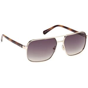 Guess Gu00119 Polarized Sunglasses Gold / Gradient Smoke One Size Men Guess Gu00119 Polarized Sunglasses Gold / Gradient Smoke One Size Men