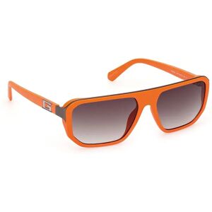 Guess GU00124 43P Orange Square Sunglasses - Sunglasses Guess GU00124 43P Orange Square Sunglasses - Sunglasses