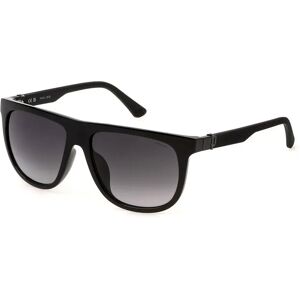 Police Spln33 Sunglasses Total Shiny Black Smoke Gradient Smoke / CAT3 Men Police Spln33 Sunglasses Total Shiny Black Smoke Gradient Smoke / CAT3 Men