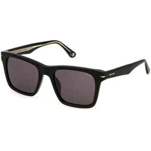 Police Spln35 55 Sunglasses Shiny Black Smoke / CAT3 Men Police Spln35 55 Sunglasses Shiny Black Smoke / CAT3 Men