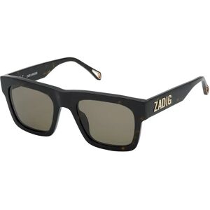 Zadig&voltaire Szv325 Woman Sunglasses Shiny Dark Havana Brown / CAT2 Women Zadig&voltaire Szv325 Woman Sunglasses Shiny Dark Havana Brown / CAT2 Women