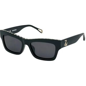 Zadig&voltaire Szv366s Woman Sunglasses Shiny Black Smoke / CAT3 Women Zadig&voltaire Szv366s Woman Sunglasses Shiny Black Smoke / CAT3 Women