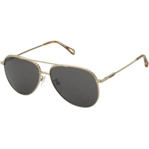 Zadig&voltaire Szv378 Woman Sunglasses Shiny Light Gold Brown / CAT3 Women Zadig&voltaire Szv378 Woman Sunglasses Shiny Light Gold Brown / CAT3 Women