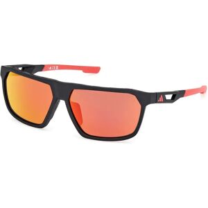 adidas Sport Sp0096 Polarized Sunglasses Matte Black Roviex Mirror Men adidas Sport Sp0096 Polarized Sunglasses Matte Black Roviex Mirror Men