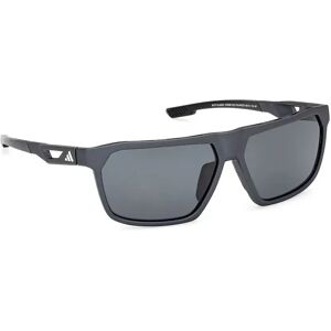 adidas Sport Sp0096 Polarized Sunglasses Matte Black 02D Smoke Polarized Men adidas Sport Sp0096 Polarized Sunglasses Matte Black 02D Smoke Polarized Men