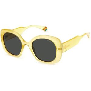 Polaroid Pld6190s40g Woman Polarized Sunglasses Yellow One Size Women Polaroid Pld6190s40g Woman Polarized Sunglasses Yellow One Size Women