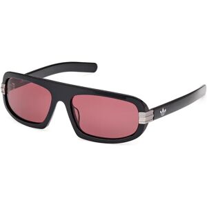 adidas Originals Or0122 Sunglasses Shiny Black / Bordeaux One Size Men adidas Originals Or0122 Sunglasses Shiny Black / Bordeaux One Size Men
