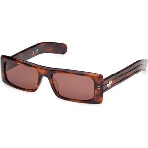 adidas Originals Or0124 Sunglasses Dark Havana One Size Men adidas Originals Or0124 Sunglasses Dark Havana One Size Men