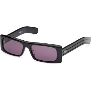adidas Originals Or0124 Sunglasses Shiny Black One Size Men adidas Originals Or0124 Sunglasses Shiny Black One Size Men