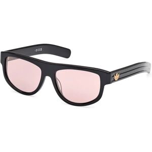 adidas Originals Or0126 Sunglasses Shiny Black / Gradient Or Mirror Violet One Size Men adidas Originals Or0126 Sunglasses Shiny Black / Gradient Or Mirror Violet One Size Men