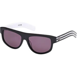 adidas Originals Or0126 Sunglasses Shiny Black / Smoke One Size Men adidas Originals Or0126 Sunglasses Shiny Black / Smoke One Size Men