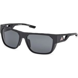 adidas Sport Sp0102 Polarized Sunglasses Matte Black / Smoke Polarized One Size Men adidas Sport Sp0102 Polarized Sunglasses Matte Black / Smoke Polarized One Size Men