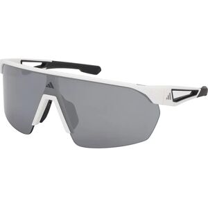 adidas Sport Sp0103 Sunglasses White / Smoke Mirror One Size Men adidas Sport Sp0103 Sunglasses White / Smoke Mirror One Size Men