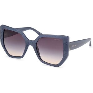 Guess Gu00153 Woman Sunglasses Shiny Light Blue One Size Women Guess Gu00153 Woman Sunglasses Shiny Light Blue One Size Women