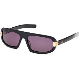 adidas Originals Or0122 Sunglasses Shiny Black One Size Men adidas Originals Or0122 Sunglasses Shiny Black One Size Men