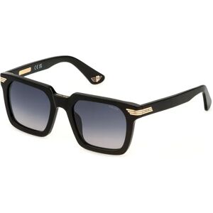 Police Forty 2 52 Mm Sunglasses Shiny Black Smoke Gradient/CAT2 Men Police Forty 2 52 Mm Sunglasses Shiny Black Smoke Gradient/CAT2 Men