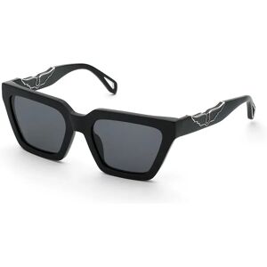 Zadig&voltaire Szv418 Woman Sunglasses Shiny Black Smoke/CAT3 Women Zadig&voltaire Szv418 Woman Sunglasses Shiny Black Smoke/CAT3 Women