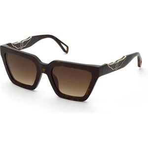 Zadig&voltaire Szv418 Woman Sunglasses Shiny Dark Havana Brown Gradient/CAT3 Women Zadig&voltaire Szv418 Woman Sunglasses Shiny Dark Havana Brown Gradient/CAT3 Women