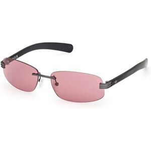 adidas Originals Or0130 Sunglasses Matte Gunmetal / Bordeaux One Size Men,Women adidas Originals Or0130 Sunglasses Matte Gunmetal / Bordeaux One Size Men,Women