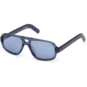 adidas Originals Or0134 Sunglasses Shiny Blue / Blue One Size Men adidas Originals Or0134 Sunglasses Shiny Blue / Blue One Size Men