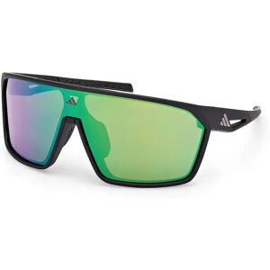 adidas Sport Sp0108 Sunglasses Matte Black / Green Mirror One Size Men,Women adidas Sport Sp0108 Sunglasses Matte Black / Green Mirror One Size Men,Women