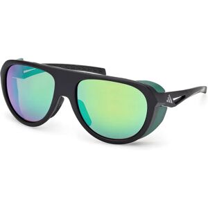 adidas Sport Sp0110 Sunglasses Matte Black / Green Mirror One Size Men,Women adidas Sport Sp0110 Sunglasses Matte Black / Green Mirror One Size Men,Women