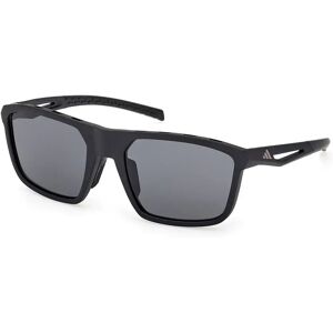 adidas Sport Sp0111 Sunglasses Matte Black / Smoke One Size Men,Women adidas Sport Sp0111 Sunglasses Matte Black / Smoke One Size Men,Women