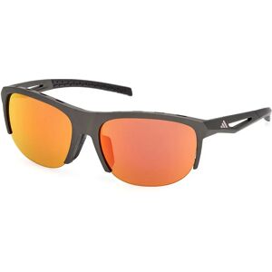 adidas Sport Sp0112 Sunglasses Matte Dark Green / Roviex Mirror One Size Men,Women adidas Sport Sp0112 Sunglasses Matte Dark Green / Roviex Mirror One Size Men,Women