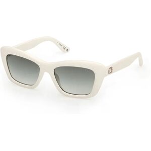 Guess Gu00195 Woman Sunglasses White / Gradient Green One Size Women Guess Gu00195 Woman Sunglasses White / Gradient Green One Size Women