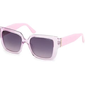 Guess Gu00200 Woman Sunglasses Shiny Lilac / Gradient Or Mirror Violet One Size Women Guess Gu00200 Woman Sunglasses Shiny Lilac / Gradient Or Mirror Violet One Size Women