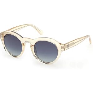 Guess Gu00205 Sunglasses Shiny Yellow / Gradient Blue One Size Men Guess Gu00205 Sunglasses Shiny Yellow / Gradient Blue One Size Men