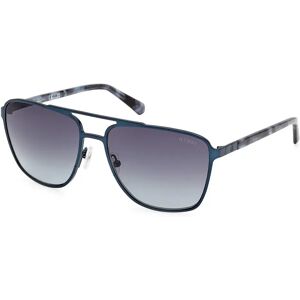 Guess Gu00210 Sunglasses Matte Blue / Gradient Blue One Size Men Guess Gu00210 Sunglasses Matte Blue / Gradient Blue One Size Men