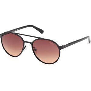 Guess Gu00211 Sunglasses Matte Black / Gradient Brown One Size Men Guess Gu00211 Sunglasses Matte Black / Gradient Brown One Size Men
