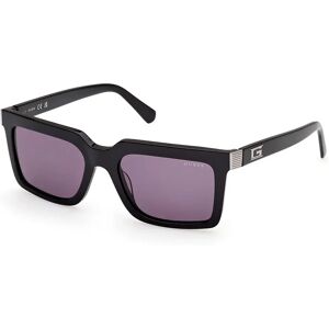 Guess Gu00213 Sunglasses Shiny Black / Violet One Size Men Guess Gu00213 Sunglasses Shiny Black / Violet One Size Men