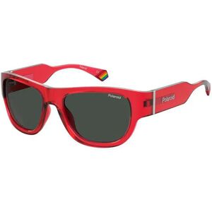 Polaroid Eyewear Pld-6197-s-mc Polarized Sunglasses Red Grey/CAT3 Men,Women Polaroid Eyewear Pld-6197-s-mc Polarized Sunglasses Red Grey/CAT3 Men,Women