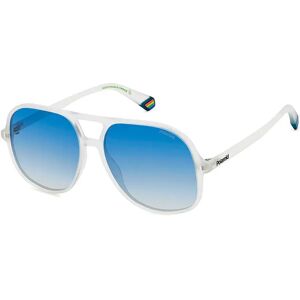 Polaroid Eyewear Pld-6217-s Polarized Sunglasses Transparent Blue/CAT3 Men,Women Polaroid Eyewear Pld-6217-s Polarized Sunglasses Transparent Blue/CAT3 Men,Women