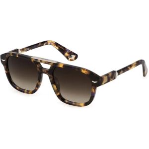Police Spll19 Sunglasses Brown / Brown One Size Men Police Spll19 Sunglasses Brown / Brown One Size Men