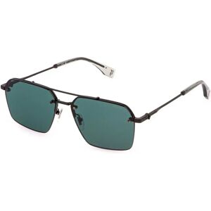 Police Force 9 Sunglasses Shiny Black Gold Green/CAT3 Men Police Force 9 Sunglasses Shiny Black Gold Green/CAT3 Men