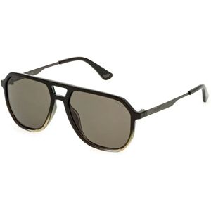 Police Origins Lite 35 Polarized Sunglasses Shiny Kaki Green Grad.Green Smoke/CAT3P Men Police Origins Lite 35 Polarized Sunglasses Shiny Kaki Green Grad.Green Smoke/CAT3P Men