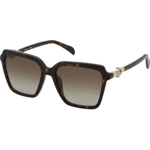 Tous Stoc74 Square Woman Sunglasses Shiny Brown / Yellow Havana Brown Gradient/CAT2 Women Tous Stoc74 Square Woman Sunglasses Shiny Brown / Yellow Havana Brown Gradient/CAT2 Women