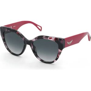 Zadig&voltaire Szv458 Butterfly Woman Sunglasses Fuxia / Pink Havana Smoke Gradient/CAT3 Women Zadig&voltaire Szv458 Butterfly Woman Sunglasses Fuxia / Pink Havana Smoke Gradient/CAT3 Women